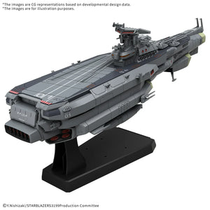 Bandai EFCF Hyuga-Class Battlecarrier DCV-01 Hyuga 1/1000 Model Kit - A-Z Toy Hobby