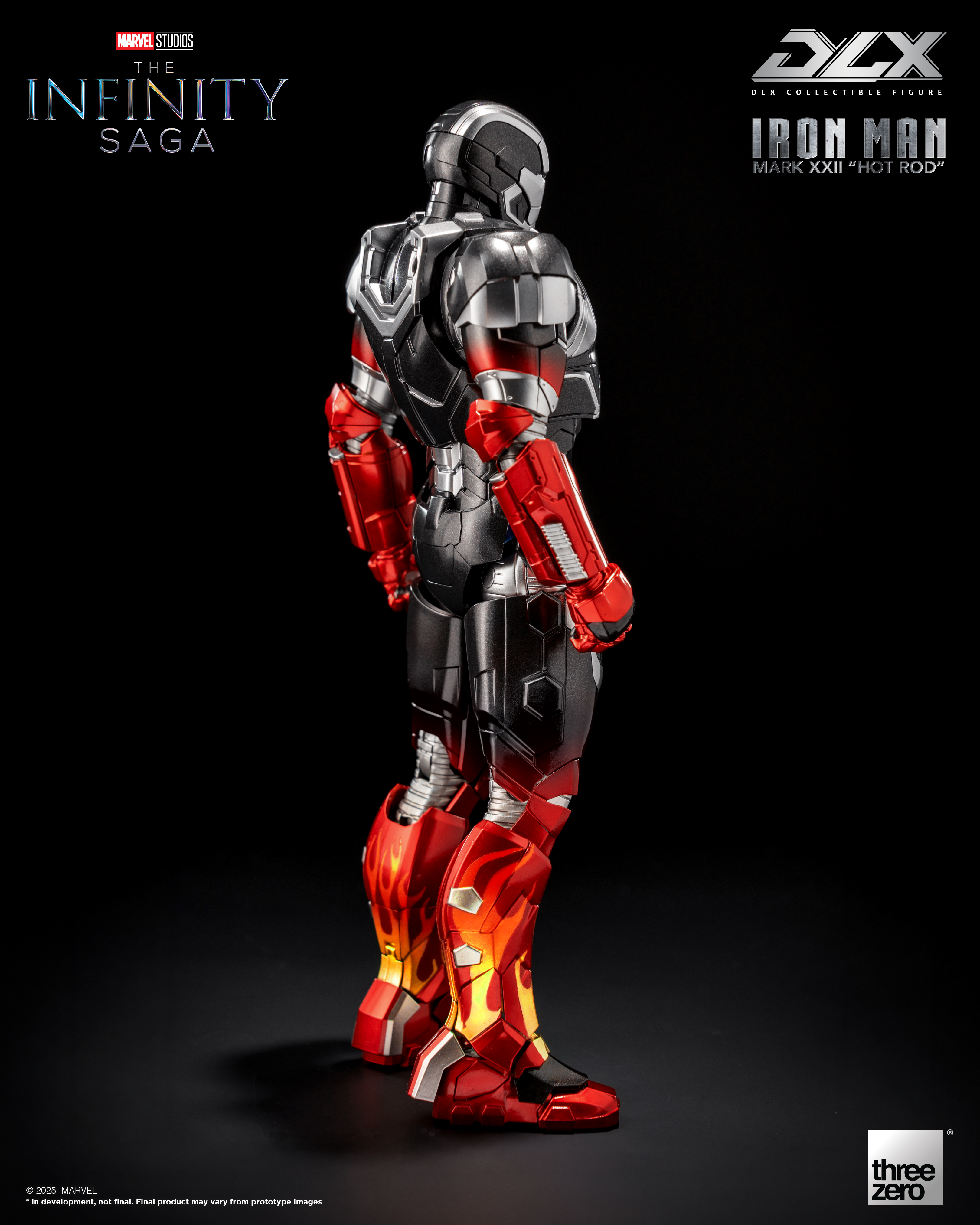 Threezero Infinity Saga DLX Iron Man Mark 22 “Hot Rod” 1/12 Action Figure - A-Z Toy Hobby