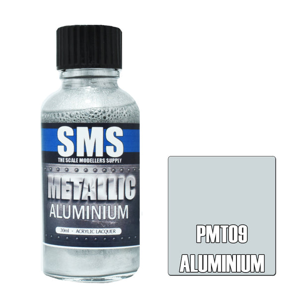 SMS PMT09 Metallic Aluminum Paint 30ml