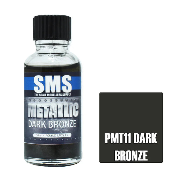 SMS PMT11 Metallic Dark Bronze Paint 30ml