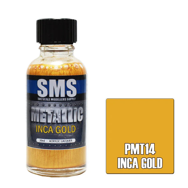 SMS PMT14 Metallic Inca Gold Paint 30ml