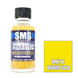 SMS PMT16 Metallic Bright Gold Paint 30ml - A-Z Toy Hobby