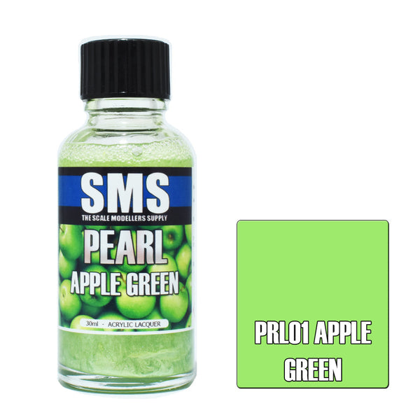SMS PRL01 Pearl Apple Green Paint 30ml