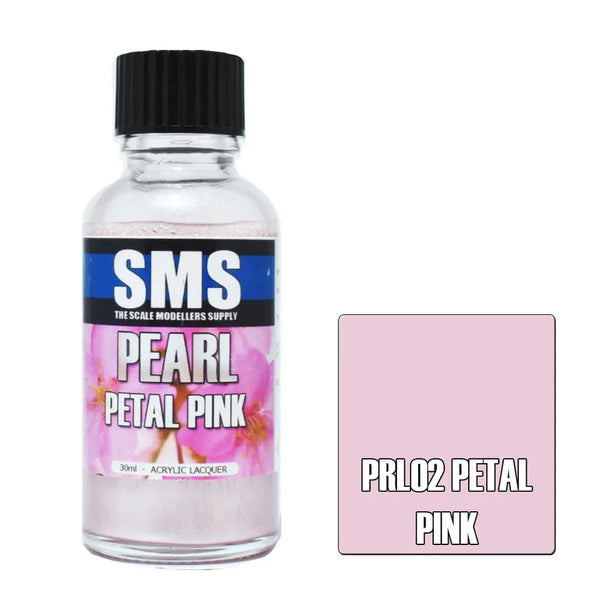 SMS PRL02 Pearl Petal Pink Paint 30ml