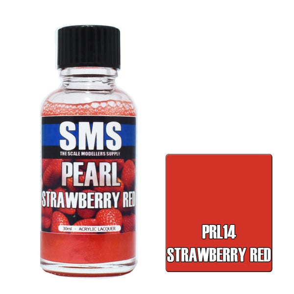 SMS PRL14 Pearl Strawberry Red Paint 30ml