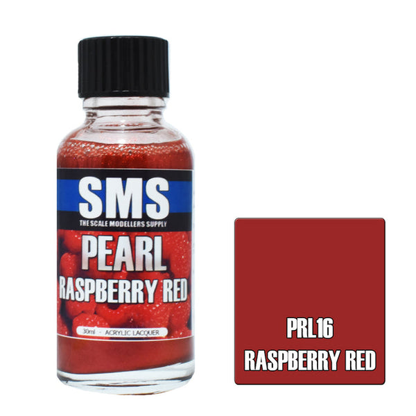 SMS PRL16 Pearl Raspberry Red Paint 30ml