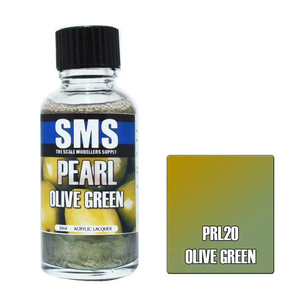 SMS PRL20 Pearl Olive Green Paint 30ml