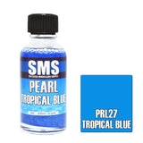 SMS PRL27 Pearl Tropical Blue Paint 30ml - A-Z Toy Hobby