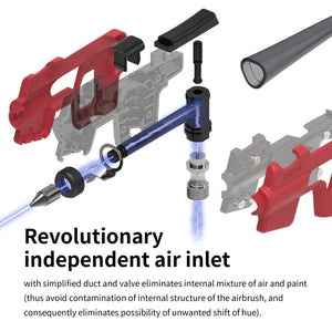 DSPIAE Wash-Free Airbrush - A-Z Toy Hobby