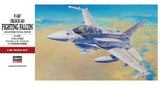 Hasegawa 07244 F-16F (Block 60) Fighting Falcon 1/48 Model Kit - A-Z Toy Hobby