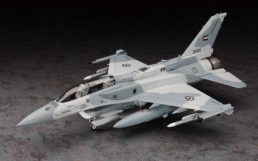 Hasegawa 07244 F-16F (Block 60) Fighting Falcon 1/48 Model Kit - A-Z Toy Hobby