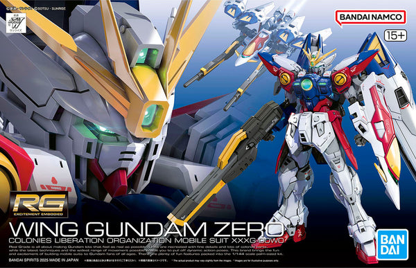 Bandai RG 43 Wing Gundam Zero 1/144 Model Kit