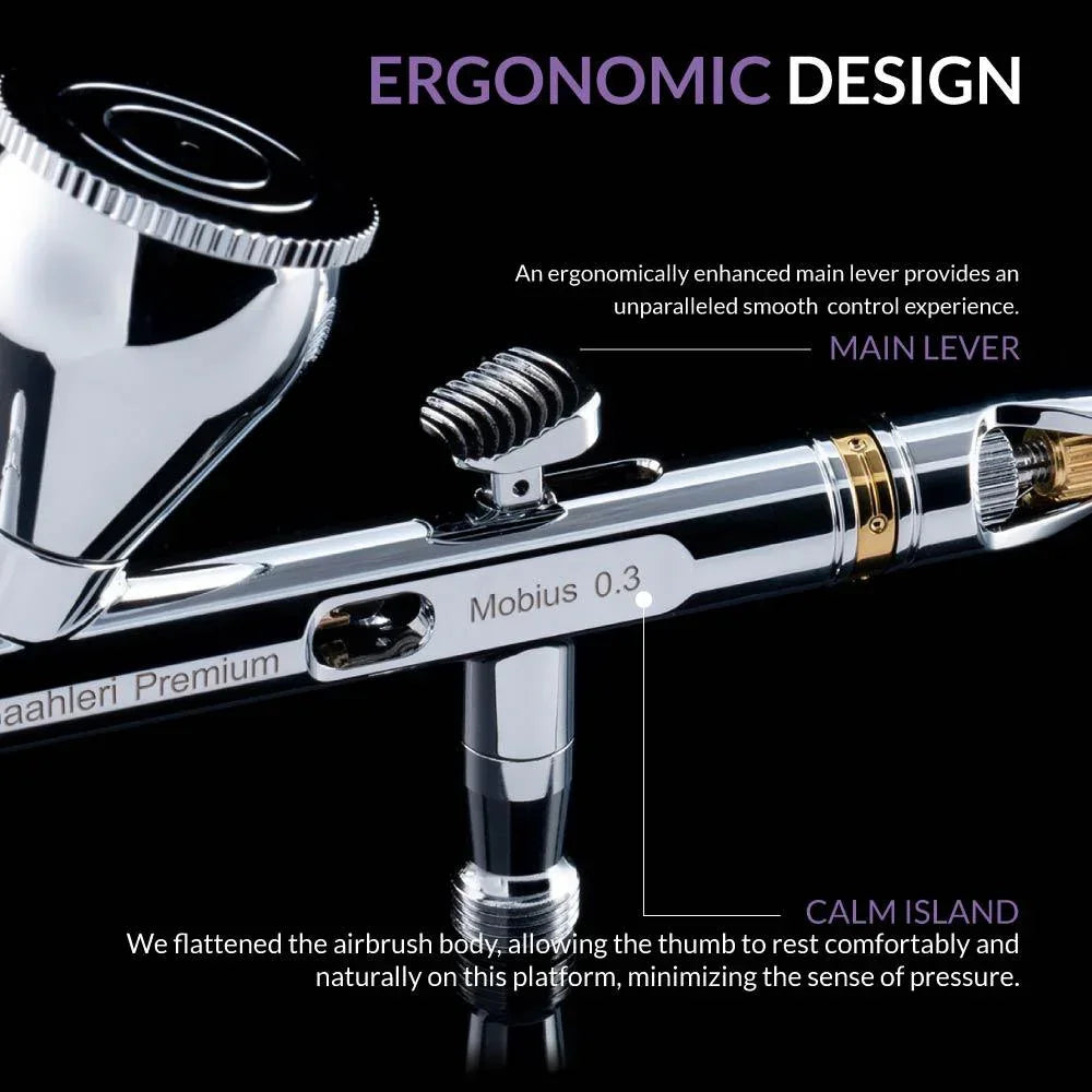 Gaahleri GHPM-Mobius Premium 0.3mm Airbrush - A-Z Toy Hobby