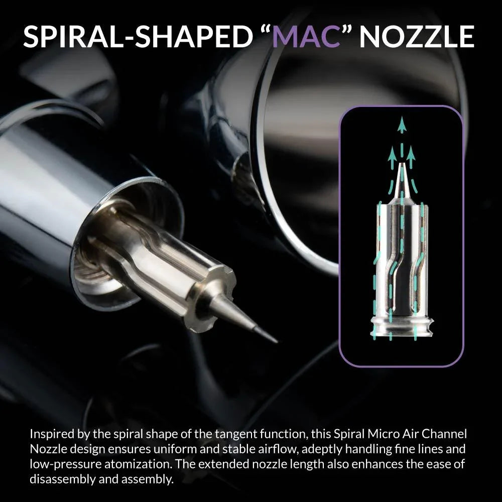 Gaahleri GHPM-Mobius Premium 0.2mm Airbrush - A-Z Toy Hobby