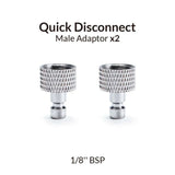 Gaahleri 1/8" Airbrush Quick Male Adapter (2pcs) - A-Z Toy Hobby