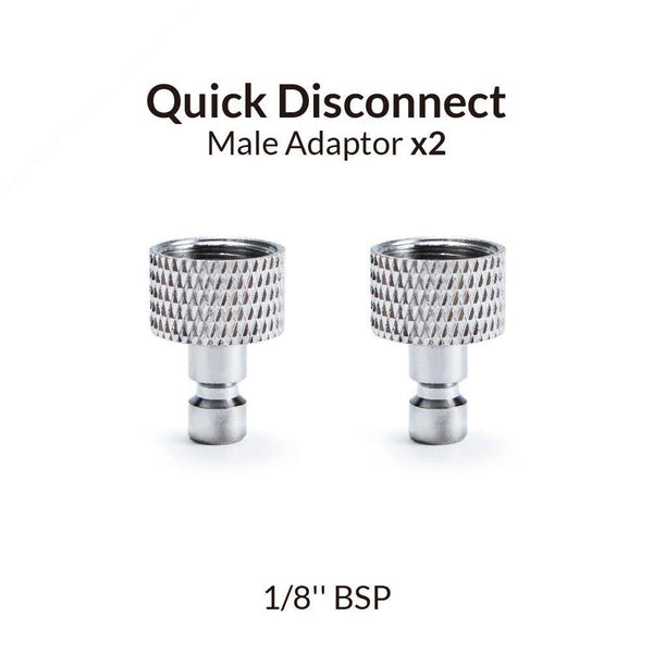 Gaahleri 1/8" Airbrush Quick Male Adapter (2pcs)