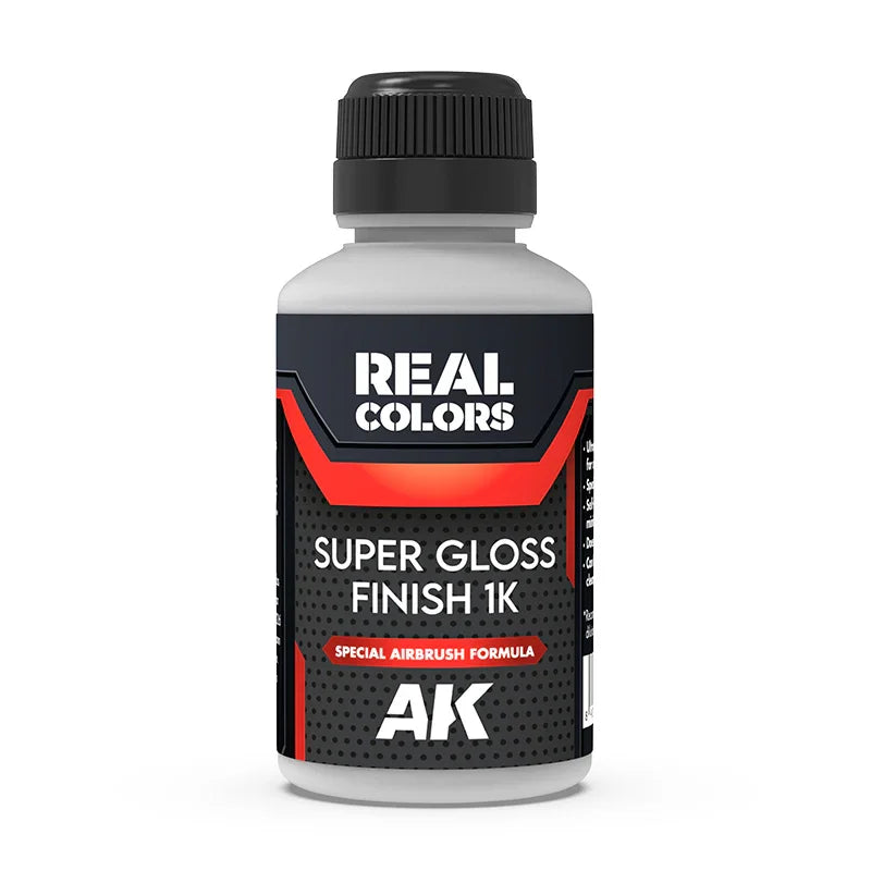 AK Interactive RC705 Real Colors Super Gloss Finish 1K Varnish Paint 120ml - A-Z Toy Hobby
