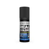 AK Interactive RC804 Real Colors Flat Black RAL 9005 Paint 17ml - A-Z Toy Hobby