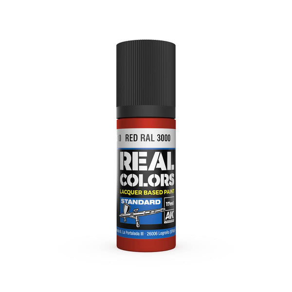 AK Interactive RC810 Real Colors Red RAL 3000 Paint 17ml