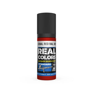 AK Interactive RC811 Real Colors Signal Red RAL 3020 Paint 17ml - A-Z Toy Hobby