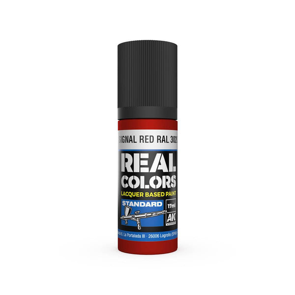 AK Interactive RC811 Real Colors Signal Red RAL 3020 Paint 17ml