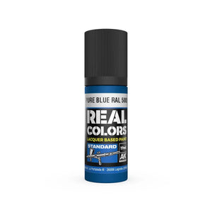 AK Interactive RC818 Real Colors Pure Blue RAL 5005 Paint 17ml - A-Z Toy Hobby