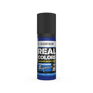 AK Interactive RC822 Real Colors Clear Blue Paint 17ml - A-Z Toy Hobby