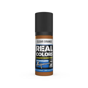 AK Interactive RC824 Real Colors Clear Orange Paint 17ml - A-Z Toy Hobby