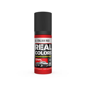 AK Interactive RC835 Real Colors Italian Red Paint 17ml - A-Z Toy Hobby