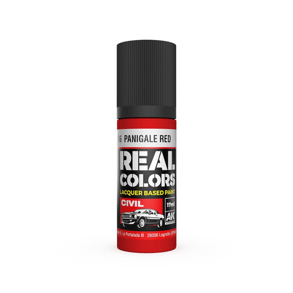 AK Interactive RC836 Real Colors Panigale Red Paint 17ml