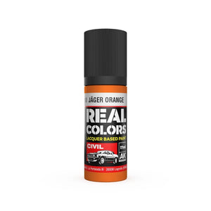 AK Interactive RC840 Real Colors Jäger Orange Paint 17ml - A-Z Toy Hobby