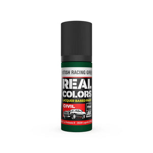 AK Interactive RC847 Real Colors British Racing Green Paint 17ml - A-Z Toy Hobby