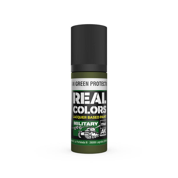 AK Interactive RC876 Real Colors Russian Green Protective 4BO Paint 17ml