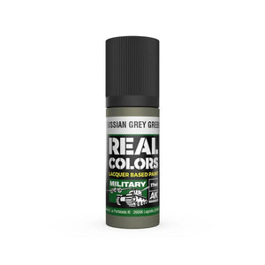 AK Interactive RC879 Real Colors Russian Gray Green Paint 17ml - A-Z Toy Hobby