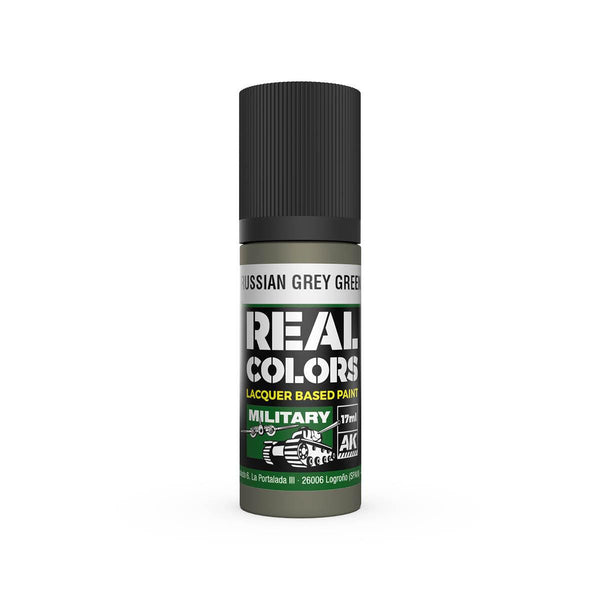 AK Interactive RC879 Real Colors Russian Gray Green Paint 17ml