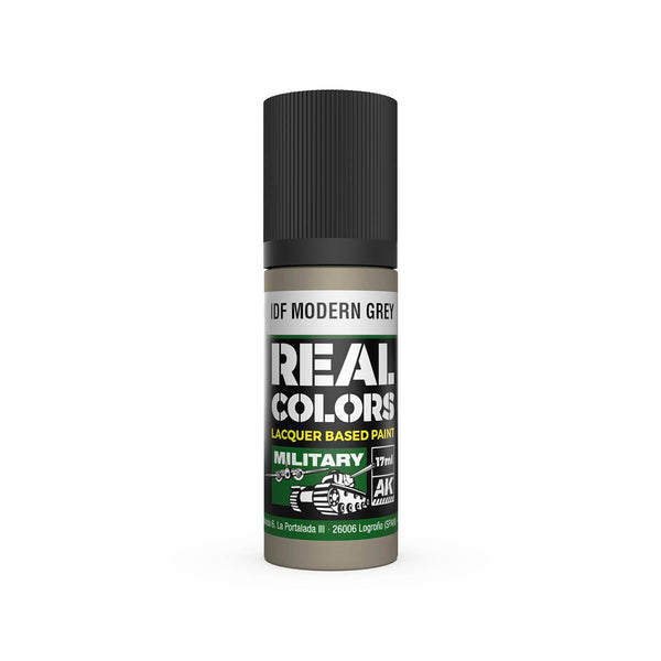 AK Interactive RC882 Real Colors IDF Modern Gray Paint 17ml