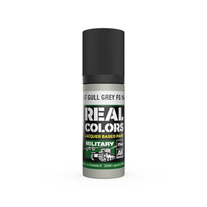 AK Interactive RC889 Real Colors Light Gull Gray FS 16440 Paint 17ml - A-Z Toy Hobby