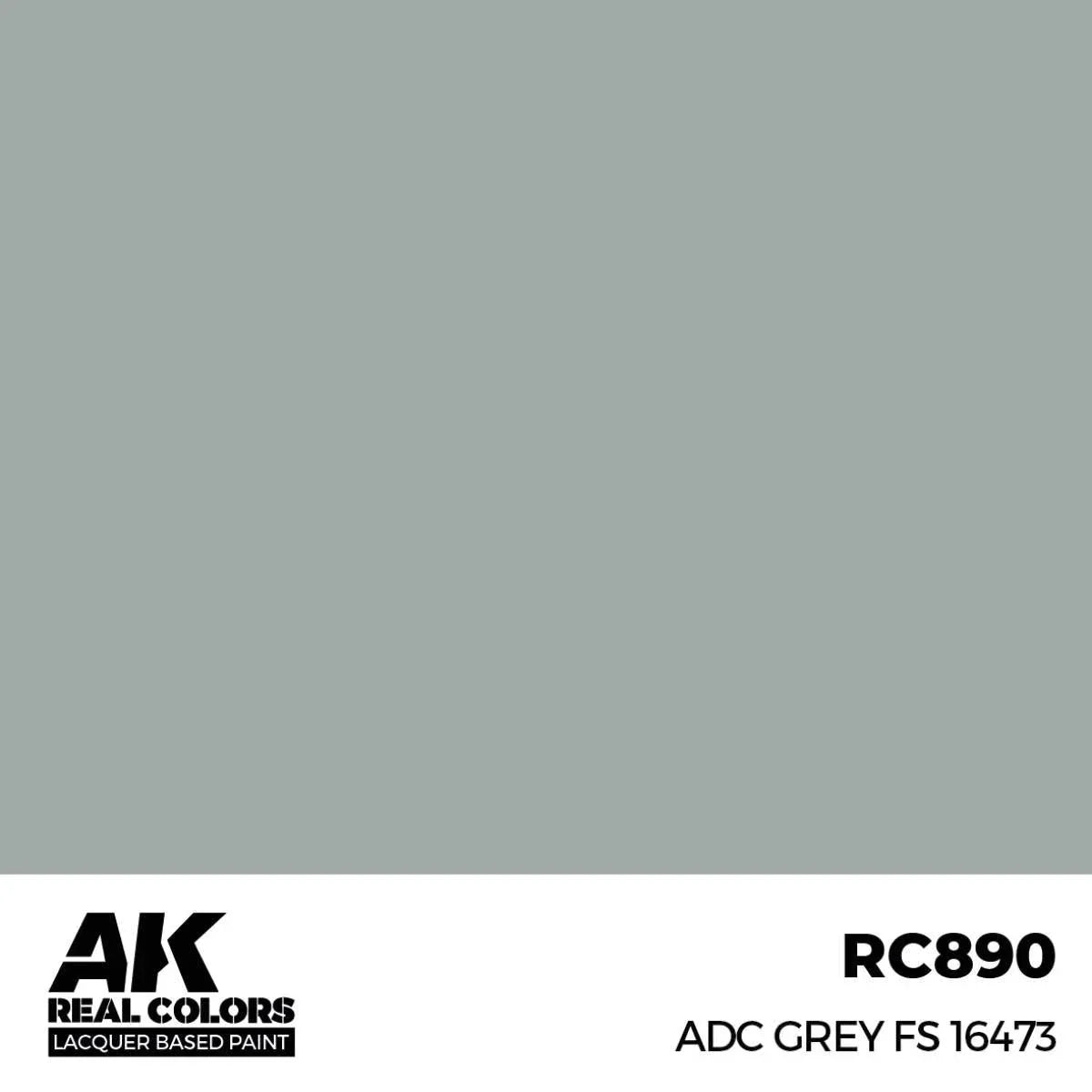 AK Interactive RC890 Real Colors ADC Gray FS 16473 Paint 17ml - A-Z Toy Hobby
