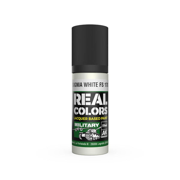 AK Interactive RC891 Real Colors Insignia White FS 17875 Paint 17ml