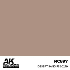AK Interactive RC897 Real Colors Desert Sand FS 30279 Paint 17ml - A-Z Toy Hobby