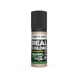 AK Interactive RC898 Real Colors Sand FS 33531 Paint 17ml - A-Z Toy Hobby