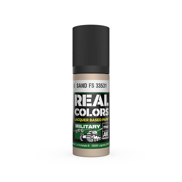 AK Interactive RC898 Real Colors Sand FS 33531 Paint 17ml