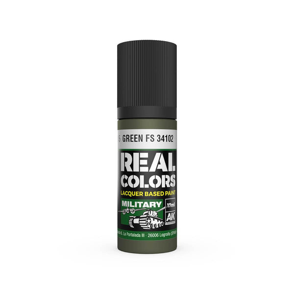 AK Interactive RC905 Real Colors Green FS 34102 Paint 17ml