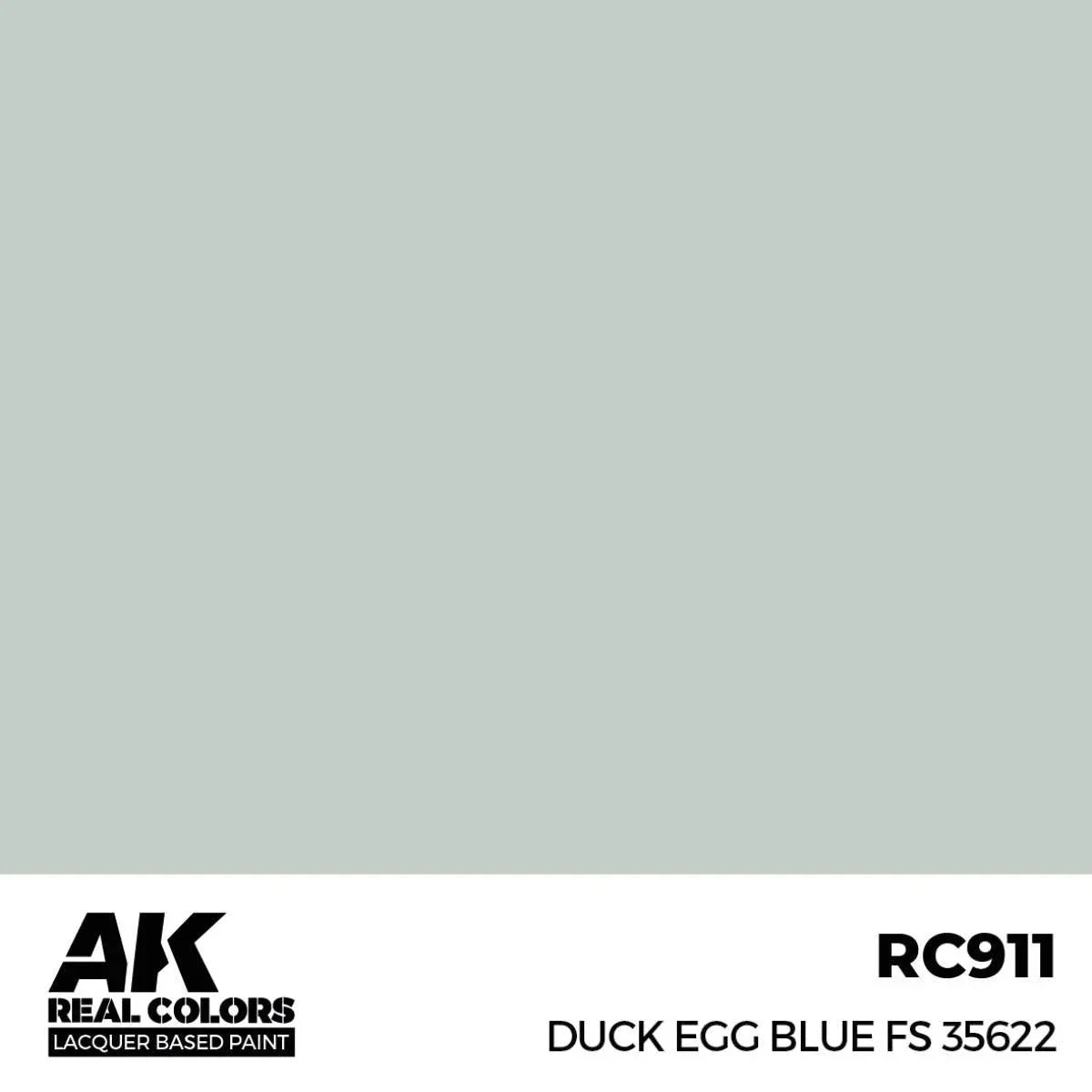 AK Interactive RC911 Real Colors Duck Egg Blue FS 35622 Paint 17ml - A-Z Toy Hobby