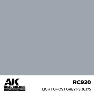 AK Interactive RC920 Real Colors Light Ghost Grey FS 36375 Paint 17ml - A-Z Toy Hobby