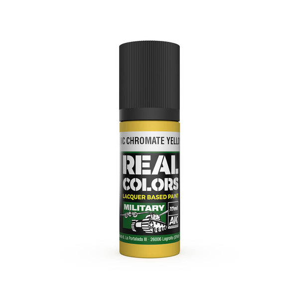 AK Interactive RC930 Real Colors Zinc Chromate Yellow Paint 17ml