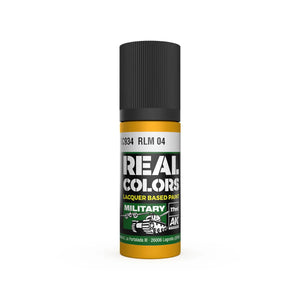 AK Interactive RC934 Real Colors RLM 04 Paint 17ml - A-Z Toy Hobby