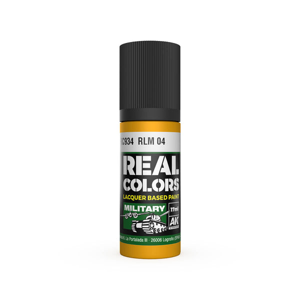 AK Interactive RC934 Real Colors RLM 04 Paint 17ml