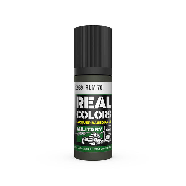 AK Interactive RC939 Real Colors RLM 70 Paint 17ml