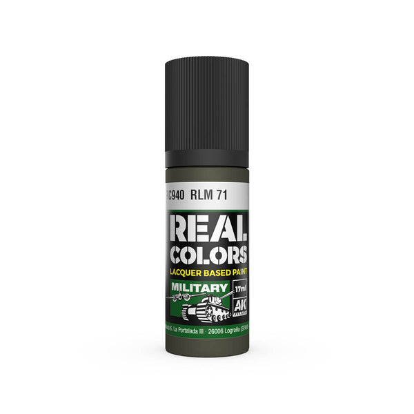 AK Interactive RC940 Real Colors RLM 71 Paint 17ml